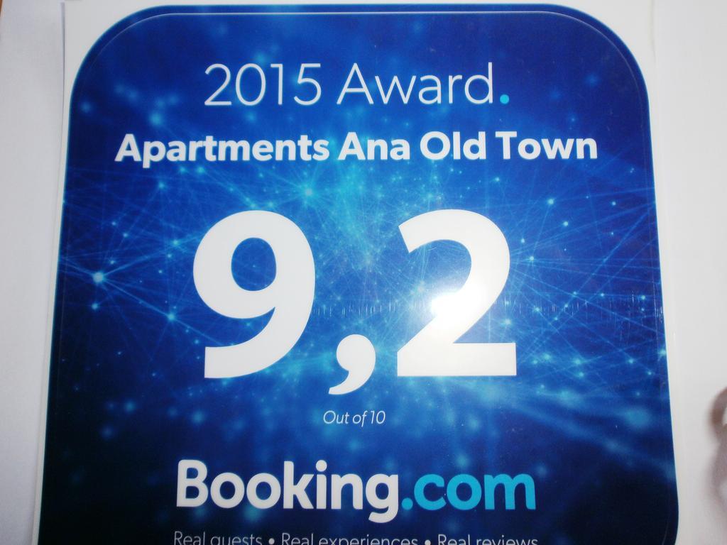 Apartments Ana Old Town 챠브타트 외부 사진